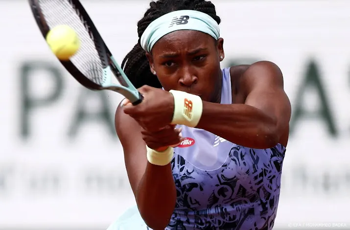 gauff ten koste van stephens naar laatste vier in parijs