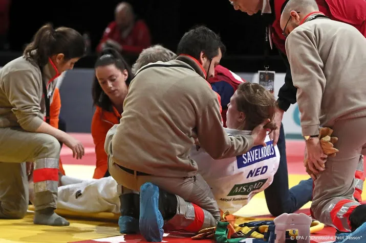 geblesseerde judoka savelkouls in loop van week naar nederland