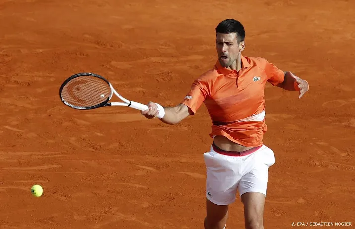 gebrek aan ritme breekt djokovic op in monte carlo