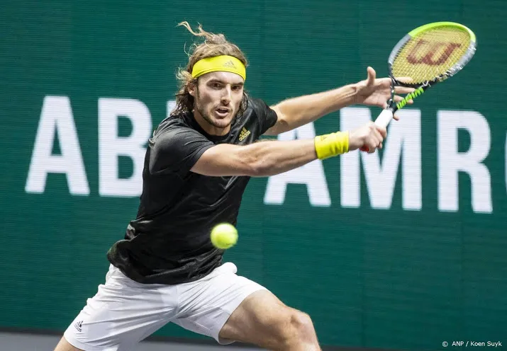 geduldige tsitsipas moet tennistoernooi rotterdam kleur geven