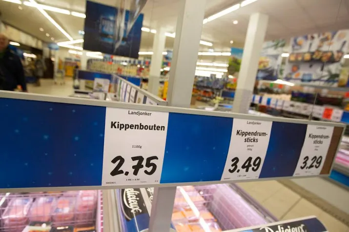 geen broodbeleg met plofkip meer bij lidl