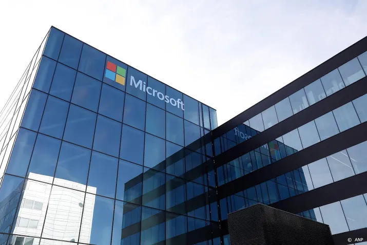 geen donkere wolken boven microsoft