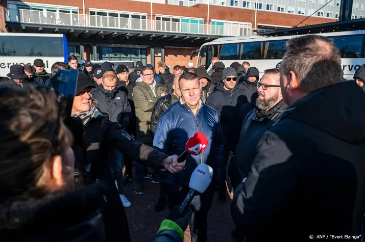 geen incidenten bij protestactie fc utrecht