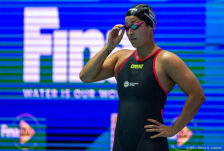 geen medaille kromowidjojo op 50 meter vrij