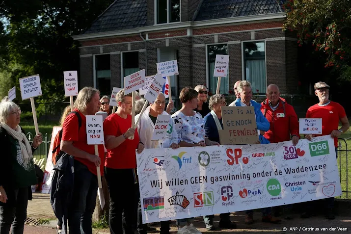 geen nieuwe vergunningen voor gaswinning waddenzee