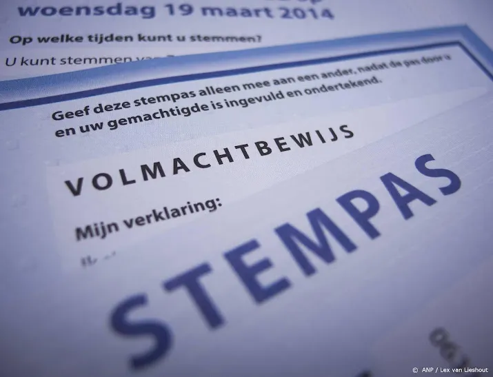 geen onregelmatigheden bij volmachtstemmen bergen op zoom