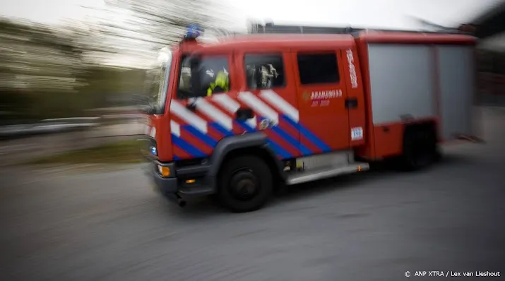 geen personen aangetroffen na woningbrand wolvega