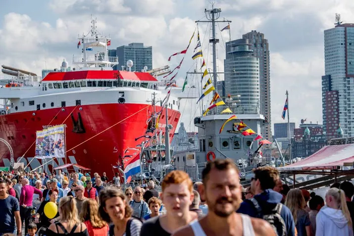 geen politie inzet bij wereldhavendagen
