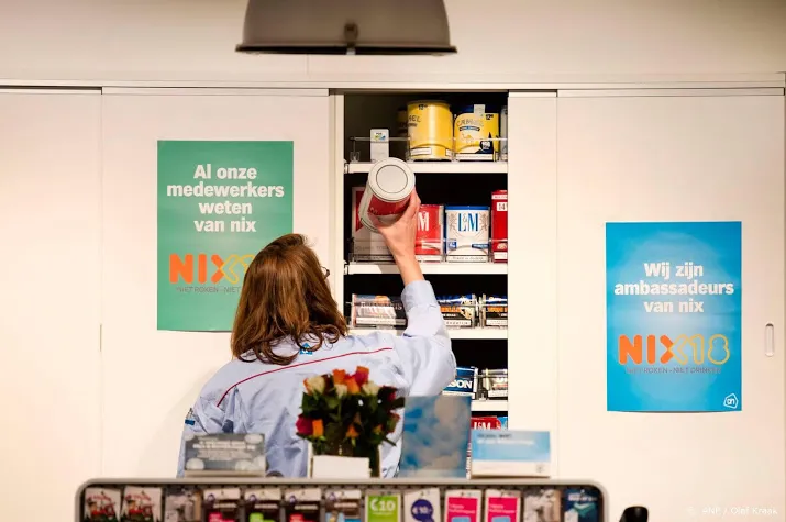 geen sigarettenverkoop meer in supermarkten vanaf 2024