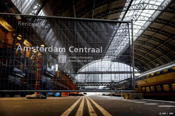 geen treinen tussen amsterdam cs en haarlem