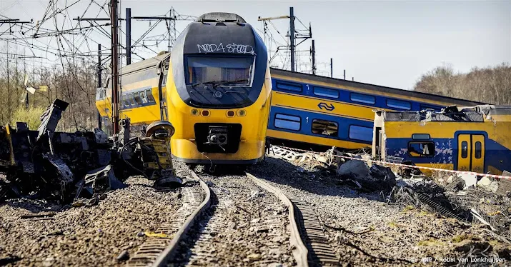 geen treinverkeer tussen leiden en den haag tot minimaal 11 april