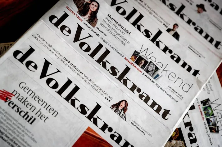 geen volkskrant door grote storing