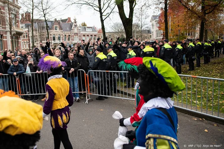 geen zwarte pieten meer bij intocht groningen