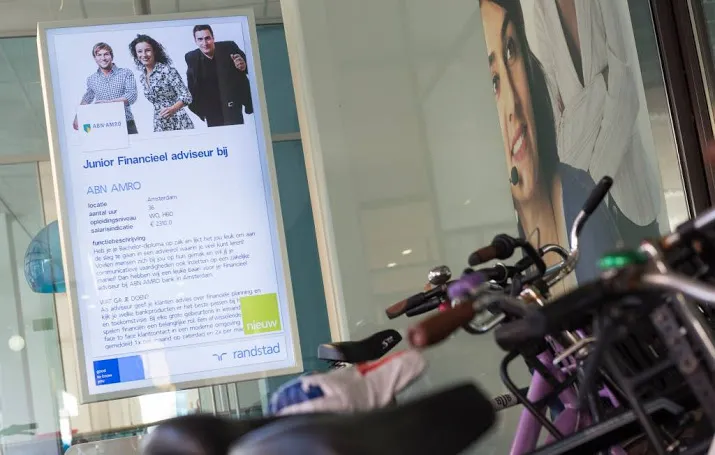 gegevens werkzoekenden randstad waren te zien