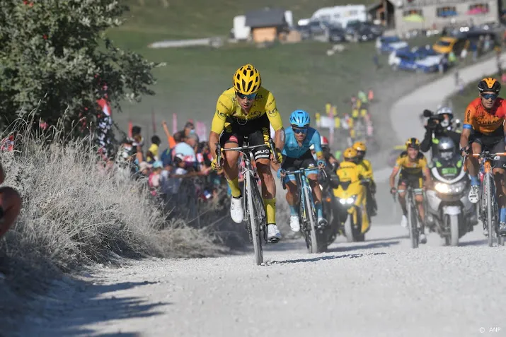 geletruidrager roglic weer een dag voorbij