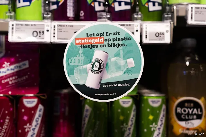 gemeenten goed dat er eindelijk statiegeld op blik komt