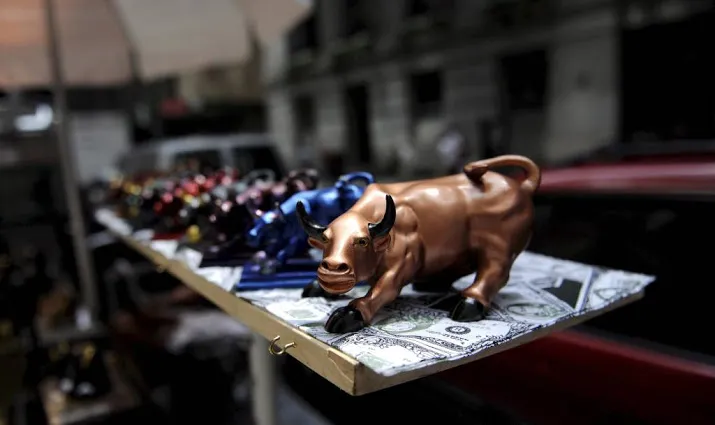 gemengd slot op wall street