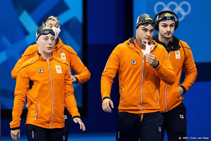 gemengde estafetteploeg eindigt al zesde in finale