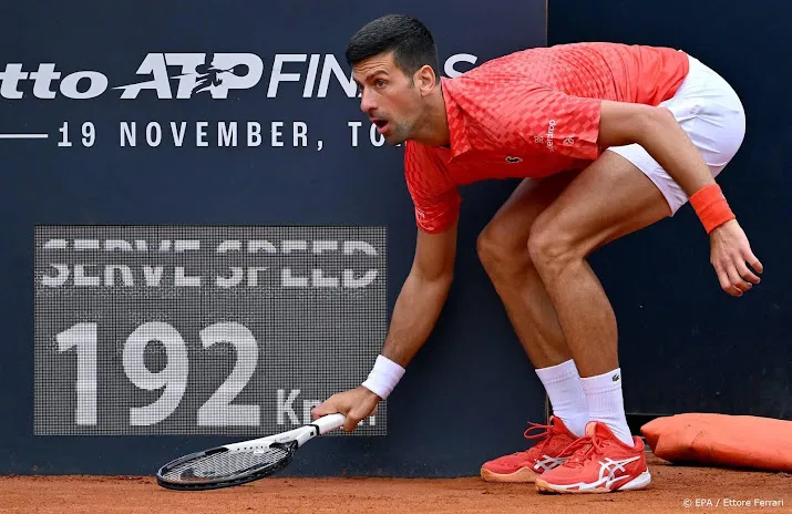 getergde djokovic na winst op norrie in kwartfinales rome