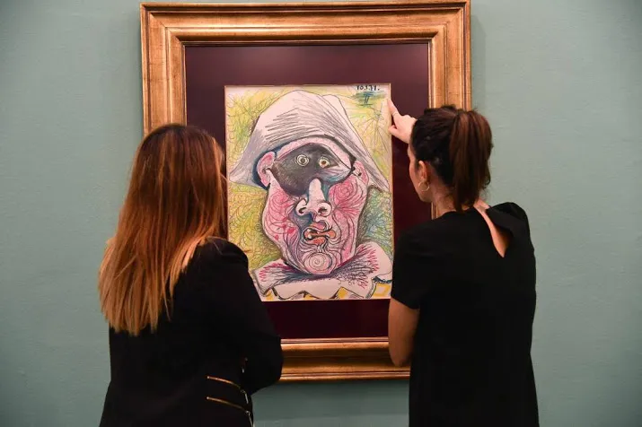 gevonden picasso is stunt theatergezelschap
