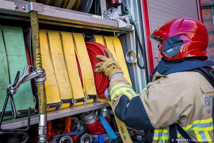 gewonde door brand in portiekflat in hilversum