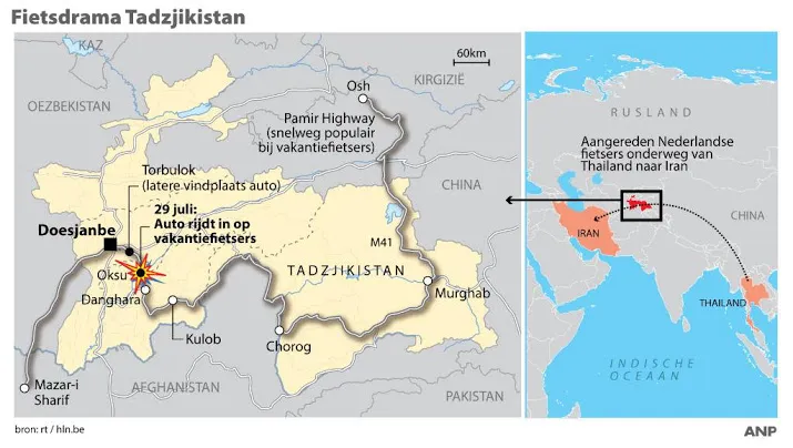 gewonde vrouw tadzjikistan uit ziekenhuis