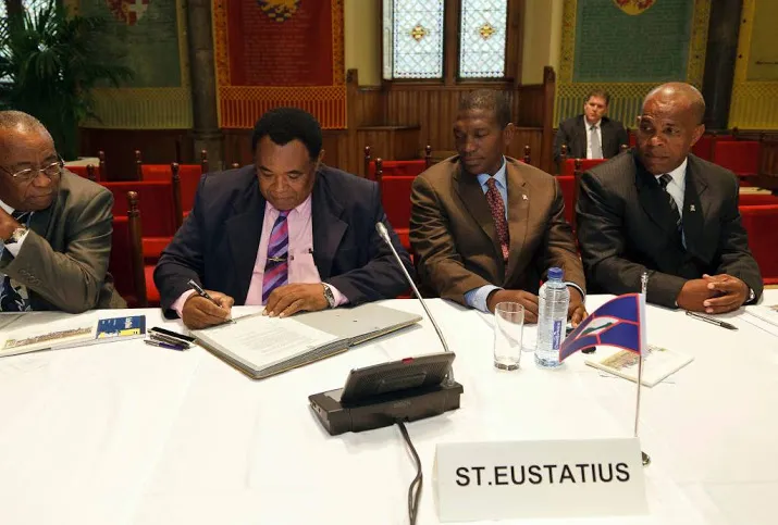 gezaghebber sint eustatius teleurgesteld