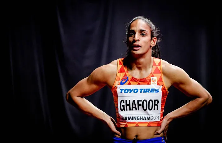 ghafoor alles op de 400 meter