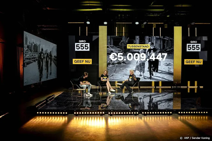 giro555 voor corona brengt 93 miljoen euro op