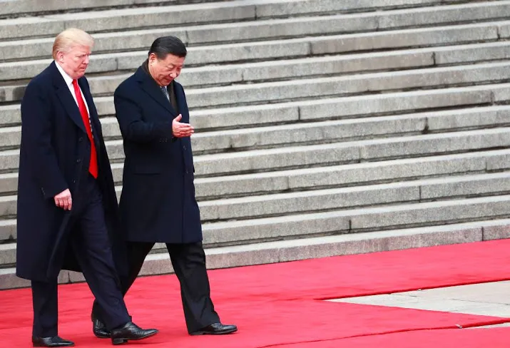 goed gesprek trump met chinese collega xi