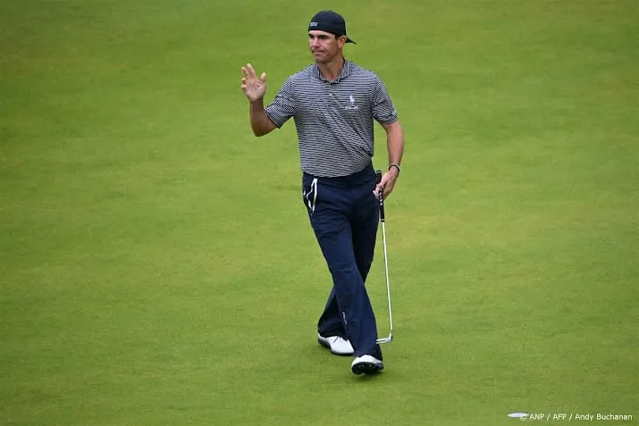 golfer horschel gaat als leider slotdag britse open in