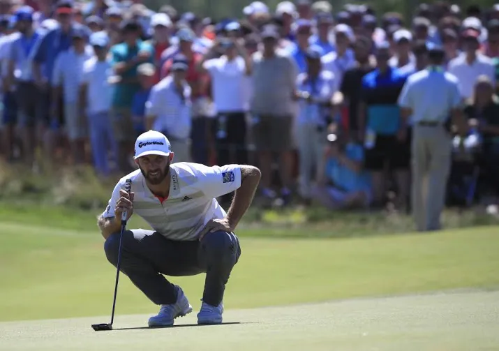 golfer johnson bij kwartet koplopers us open
