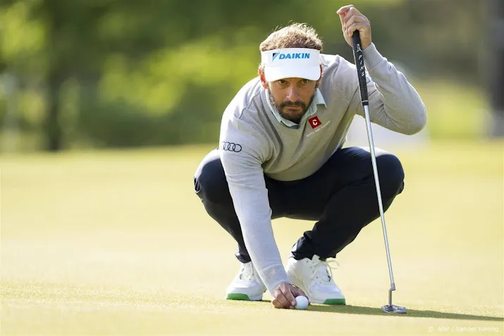 golfer luiten rond in baangemiddelde op klm open