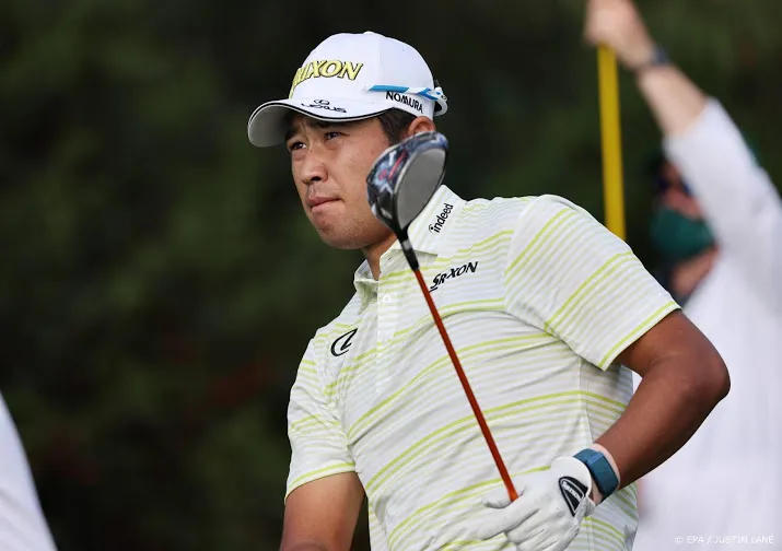 golfer matsuyama houdt net stand op masters en wint eerste major