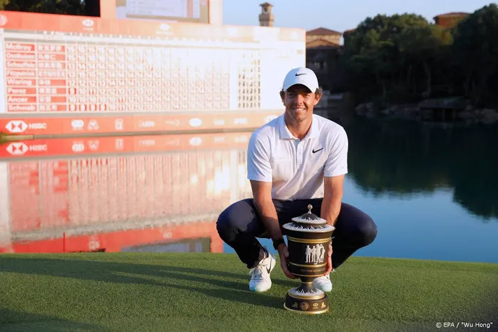 golfer mcilroy na play off winnaar in shanghai