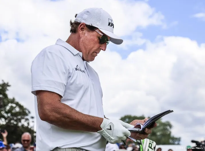 golfer mickelson toch niet op us pga championship