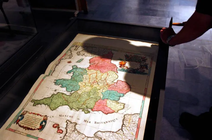 google maps van 17e eeuw voor 6 ton geveild