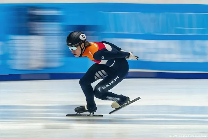 goud voor shorttracker van t wout op ek