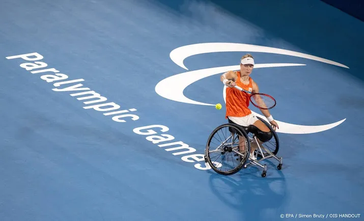 goud voor tennisster de groot op paralympische spelen