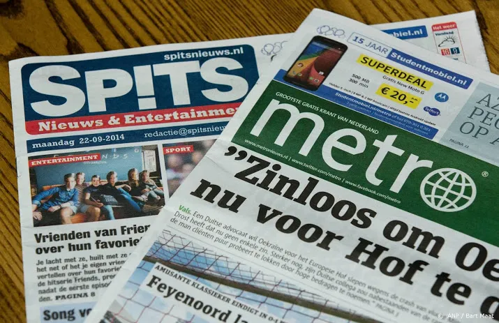 gratis krant metro bestaat 20 jaar