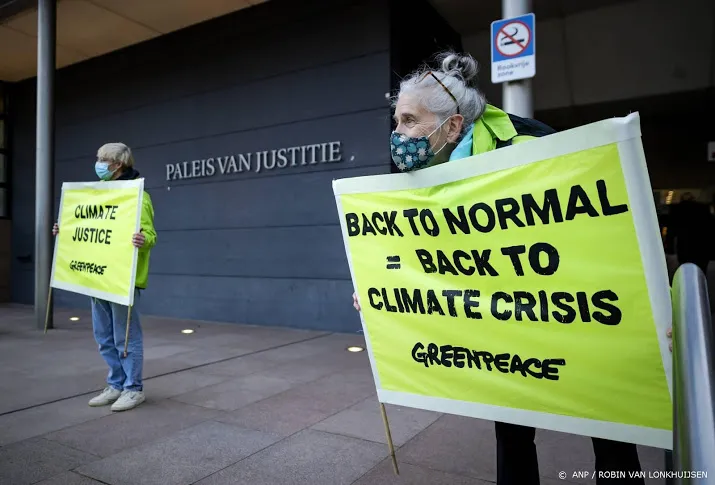 greenpeace luister naar wanhoopskreet van de klimaatwetenschap