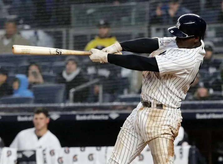 gregorius blinkt uit bij yankees