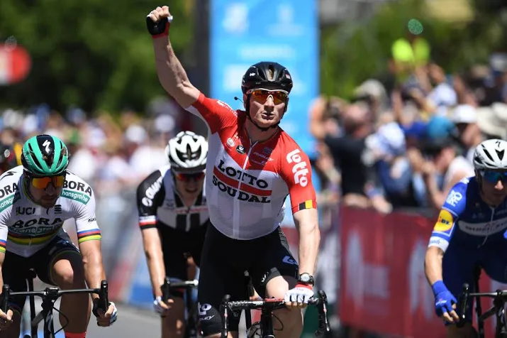 greipel pakte eerste zege in tour down under