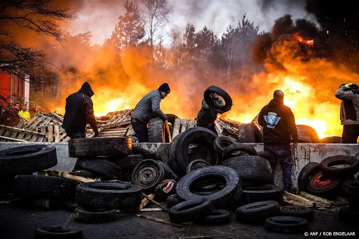 grensovergang met belgie nog steeds dicht door boerenprotest