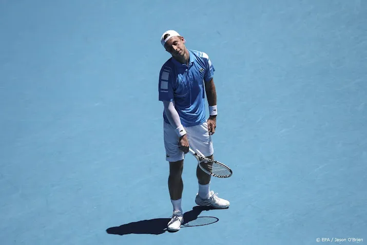 griekspoor verliest in vijf sets in tweede ronde australian open