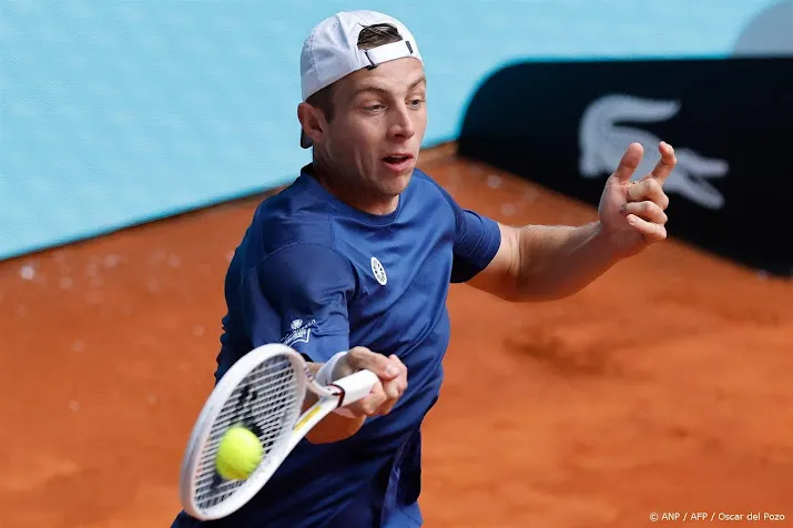 griekspoor verliest van italiaanse qualifier op atp toernooi rome