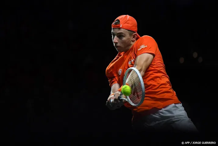 griekspoor weet niet te stunten tegen sinner in daviscup
