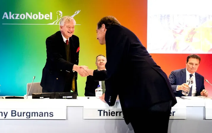 groen licht voor financieel topman akzo