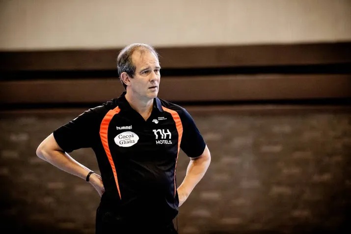 groener stunt met duitse handbalsters