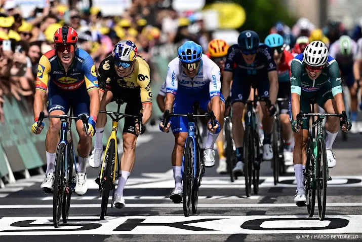 groenewegen sprint met beste benen ooit naar derde plaats